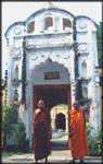 Thefirst monastery in Kushinagar in Myanmar Buddha Vihar